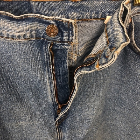 LEVI’S 922 Orange tab 1996 tapered leg high waisted 20W Med, light, Vintage - Picture 6 of 16